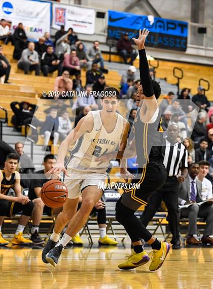 Thumbnail 1 in St. Thomas More vs Montverde Prep (Metro Classic) photogallery.