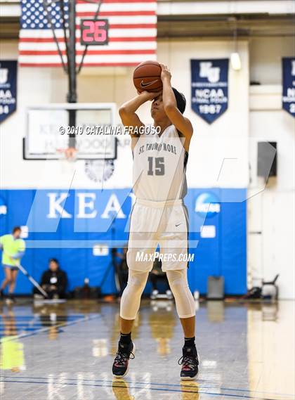 Thumbnail 1 in St. Thomas More vs Montverde Prep (Metro Classic) photogallery.