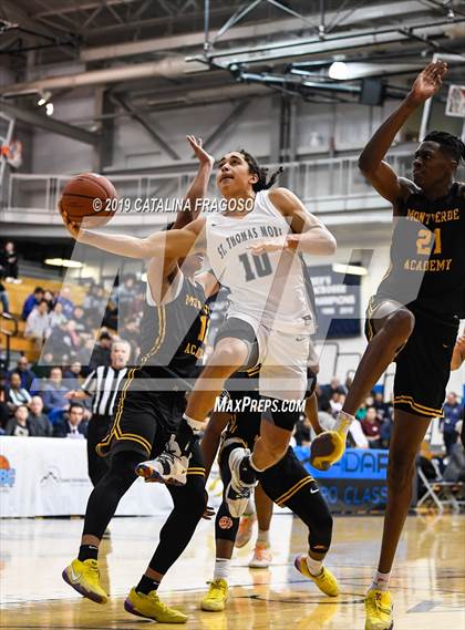 Thumbnail 3 in St. Thomas More vs Montverde Prep (Metro Classic) photogallery.
