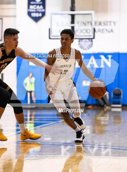 Thumbnail 2 in St. Thomas More vs Montverde Prep (Metro Classic) photogallery.
