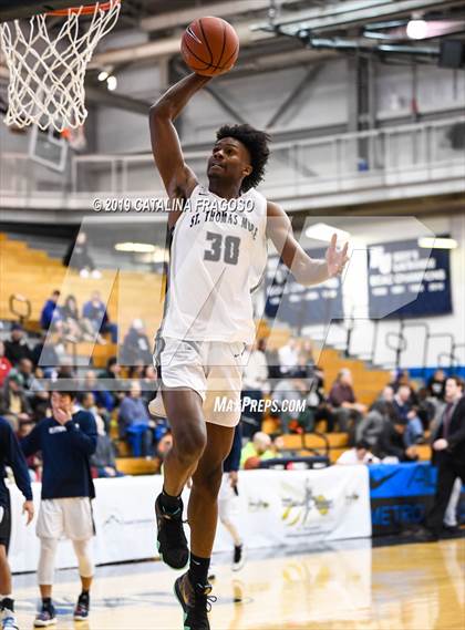 Thumbnail 3 in St. Thomas More vs Montverde Prep (Metro Classic) photogallery.