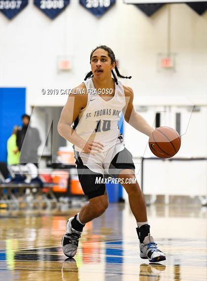 Thumbnail 2 in St. Thomas More vs Montverde Prep (Metro Classic) photogallery.