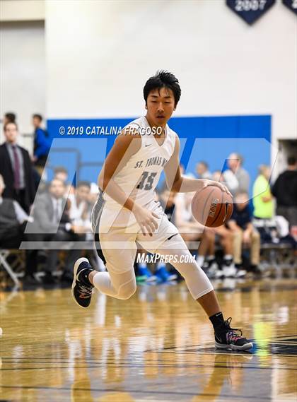 Thumbnail 2 in St. Thomas More vs Montverde Prep (Metro Classic) photogallery.