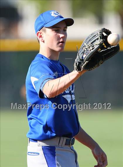 Thumbnail 1 in Nolan Catholic vs. Trinity Christian photogallery.
