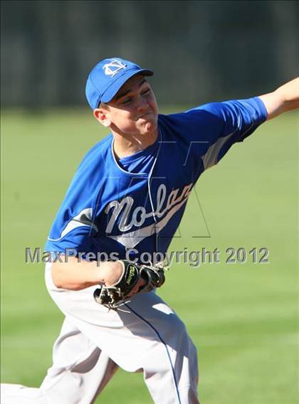 Thumbnail 1 in Nolan Catholic vs. Trinity Christian photogallery.