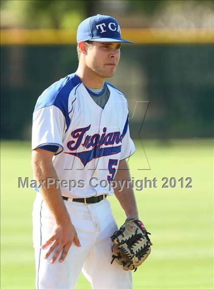 Thumbnail 1 in Nolan Catholic vs. Trinity Christian photogallery.