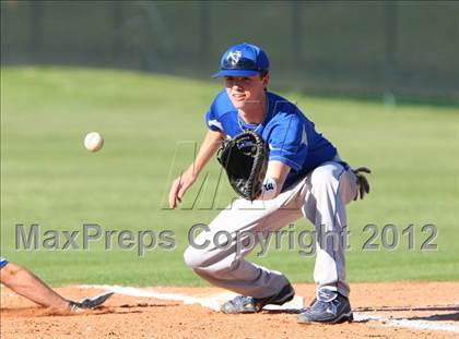 Thumbnail 1 in Nolan Catholic vs. Trinity Christian photogallery.
