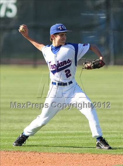 Thumbnail 1 in Nolan Catholic vs. Trinity Christian photogallery.