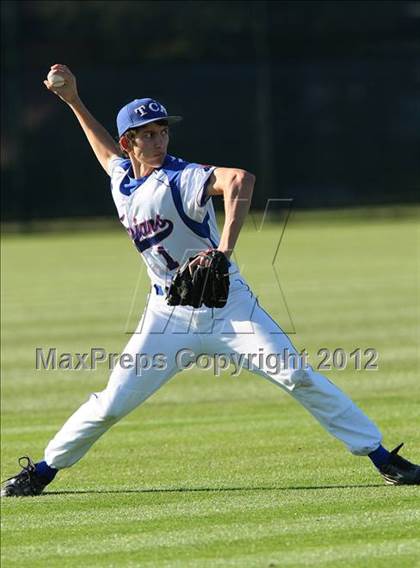 Thumbnail 1 in Nolan Catholic vs. Trinity Christian photogallery.
