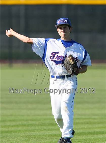 Thumbnail 1 in Nolan Catholic vs. Trinity Christian photogallery.