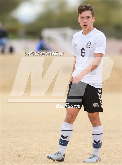Thumbnail 3 in Central vs. Queen Creek (Chandler Prep Invitational) photogallery.