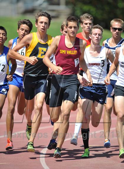 Thumbnail 3 in CIF SS Track and Field Finals (Boys 1600m) photogallery.