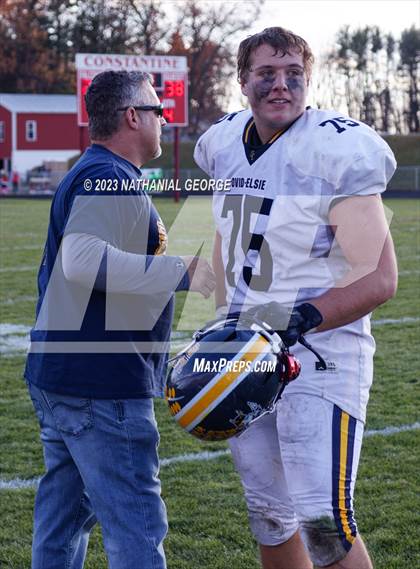Thumbnail 3 in Ovid-Elsie @ Constantine (MHSAA Division 6 Quarterfinal) photogallery.