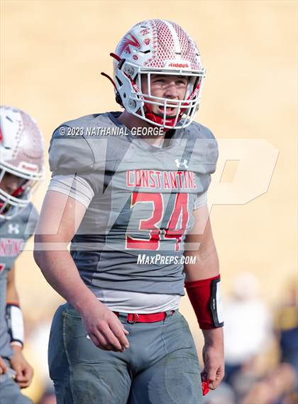 Thumbnail 3 in Ovid-Elsie @ Constantine (MHSAA Division 6 Quarterfinal) photogallery.