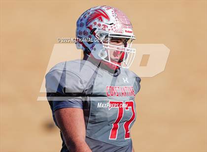 Thumbnail 2 in Ovid-Elsie @ Constantine (MHSAA Division 6 Quarterfinal) photogallery.