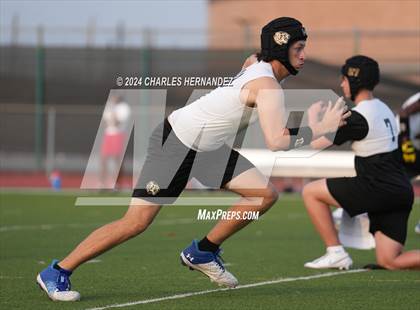 Thumbnail 3 in Cypress Park vs Cypress Falls (Texas 7 on 7 State Qualifier) photogallery.