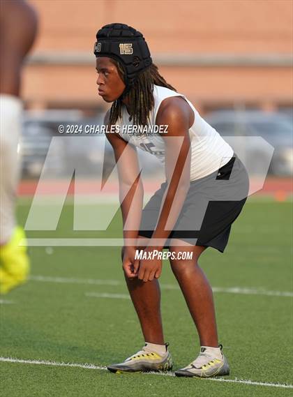 Thumbnail 2 in Cypress Park vs Cypress Falls (Texas 7 on 7 State Qualifier) photogallery.