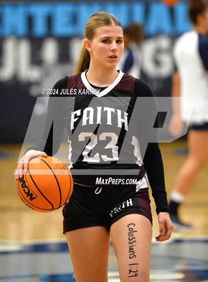 Thumbnail 1 in Faith Lutheran @ Centennial (State Quarterfinals) photogallery.