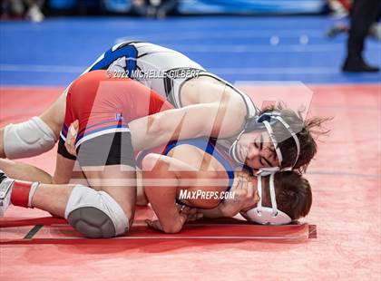 Thumbnail 2 in NYSPHSAA D2 State Championship Wrestling 3rd and 4th Place  photogallery.