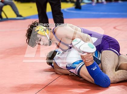 Thumbnail 2 in NYSPHSAA D2 State Championship Wrestling 3rd and 4th Place  photogallery.