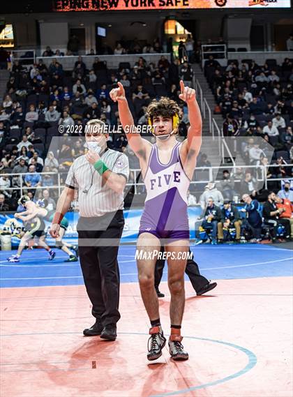 Thumbnail 3 in NYSPHSAA D2 State Championship Wrestling 3rd and 4th Place  photogallery.