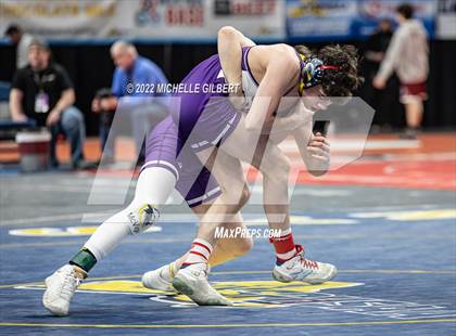 Thumbnail 2 in NYSPHSAA D2 State Championship Wrestling 3rd and 4th Place  photogallery.
