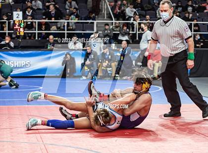 Thumbnail 2 in NYSPHSAA D2 State Championship Wrestling 3rd and 4th Place  photogallery.