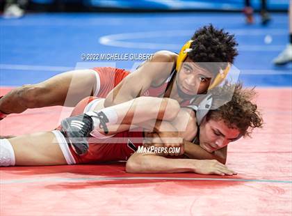 Thumbnail 3 in NYSPHSAA D2 State Championship Wrestling 3rd and 4th Place  photogallery.