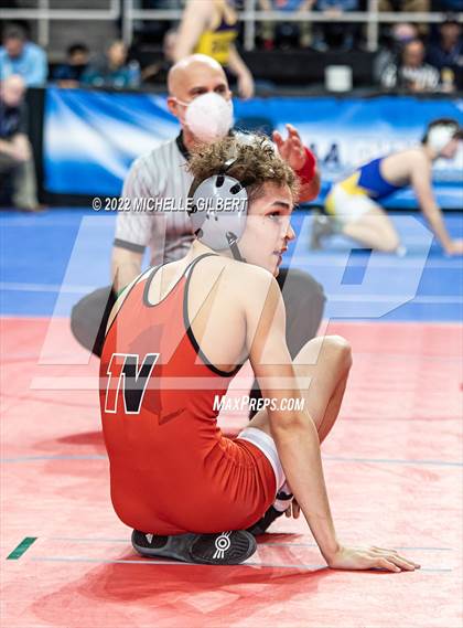 Thumbnail 3 in NYSPHSAA D2 State Championship Wrestling 3rd and 4th Place  photogallery.