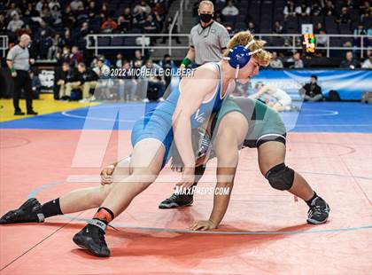 Thumbnail 1 in NYSPHSAA D2 State Championship Wrestling 3rd and 4th Place  photogallery.
