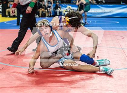 Thumbnail 3 in NYSPHSAA D2 State Championship Wrestling 3rd and 4th Place  photogallery.