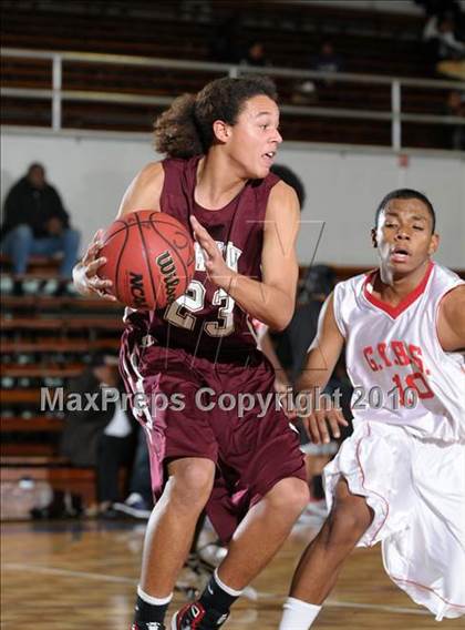 Thumbnail 1 in Global Youth Charter vs. Johnson (St. Hope Classic) photogallery.