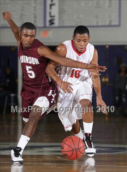 Thumbnail 2 in Global Youth Charter vs. Johnson (St. Hope Classic) photogallery.