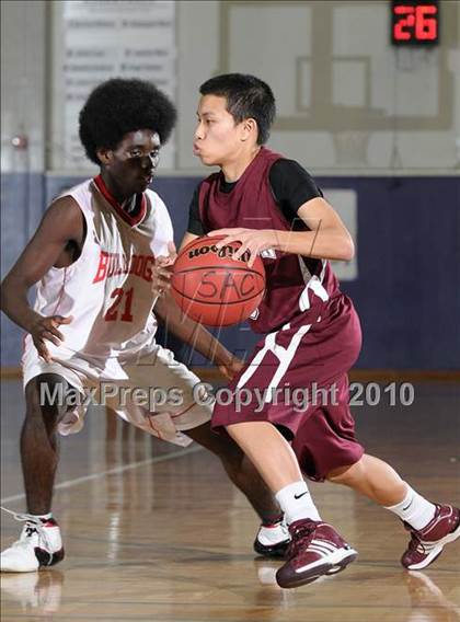 Thumbnail 2 in Global Youth Charter vs. Johnson (St. Hope Classic) photogallery.