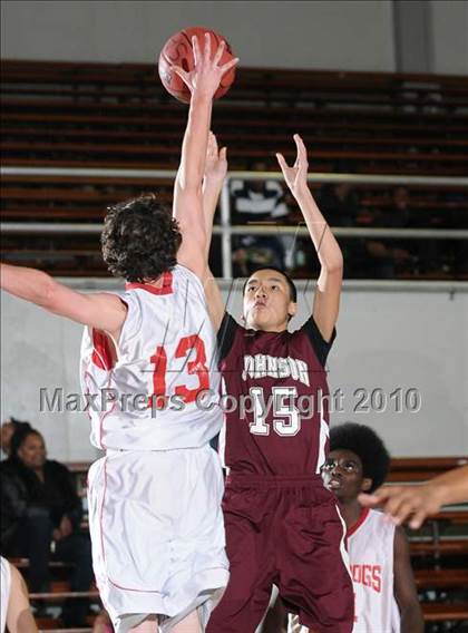 Thumbnail 1 in Global Youth Charter vs. Johnson (St. Hope Classic) photogallery.