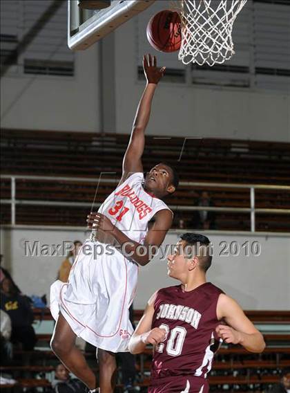 Thumbnail 3 in Global Youth Charter vs. Johnson (St. Hope Classic) photogallery.