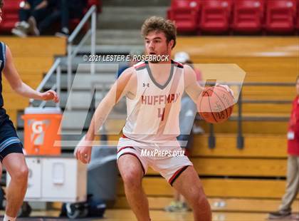 Thumbnail 2 in Hargrave vs Liberty Christian (2021 Chicken Express Holiday Extravaganza) photogallery.
