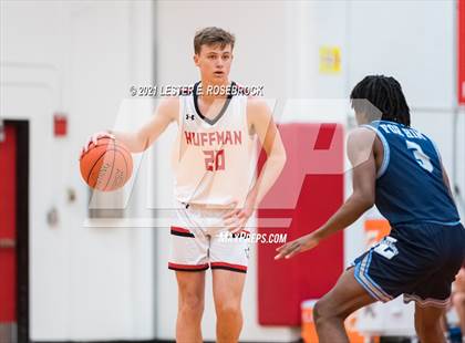 Thumbnail 2 in Hargrave vs Liberty Christian (2021 Chicken Express Holiday Extravaganza) photogallery.