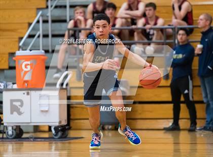 Thumbnail 3 in Hargrave vs Liberty Christian (2021 Chicken Express Holiday Extravaganza) photogallery.
