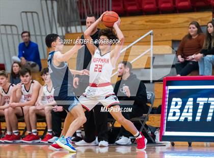 Thumbnail 1 in Hargrave vs Liberty Christian (2021 Chicken Express Holiday Extravaganza) photogallery.