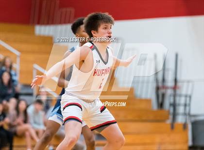 Thumbnail 1 in Hargrave vs Liberty Christian (2021 Chicken Express Holiday Extravaganza) photogallery.
