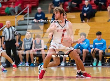 Thumbnail 1 in Hargrave vs Liberty Christian (2021 Chicken Express Holiday Extravaganza) photogallery.