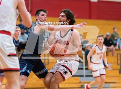 Thumbnail 2 in Hargrave vs Liberty Christian (2021 Chicken Express Holiday Extravaganza) photogallery.