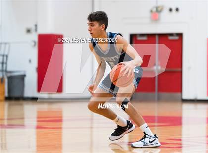 Thumbnail 1 in Hargrave vs Liberty Christian (2021 Chicken Express Holiday Extravaganza) photogallery.