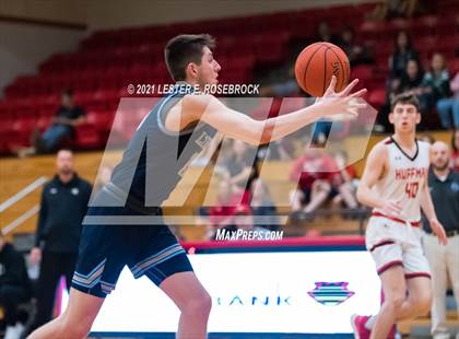 Thumbnail 1 in Hargrave vs Liberty Christian (2021 Chicken Express Holiday Extravaganza) photogallery.