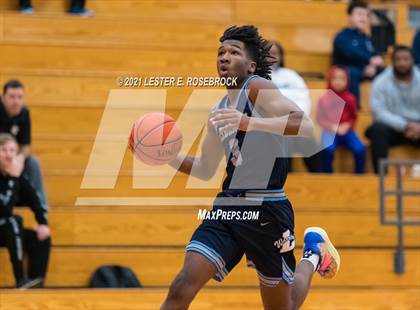 Thumbnail 3 in Hargrave vs Liberty Christian (2021 Chicken Express Holiday Extravaganza) photogallery.