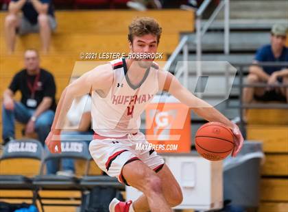 Thumbnail 3 in Hargrave vs Liberty Christian (2021 Chicken Express Holiday Extravaganza) photogallery.