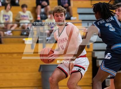 Thumbnail 3 in Hargrave vs Liberty Christian (2021 Chicken Express Holiday Extravaganza) photogallery.