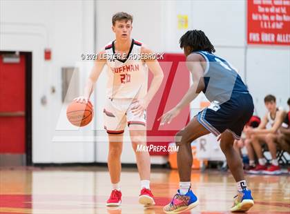 Thumbnail 3 in Hargrave vs Liberty Christian (2021 Chicken Express Holiday Extravaganza) photogallery.