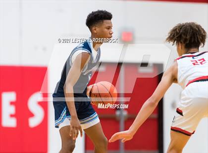 Thumbnail 3 in Hargrave vs Liberty Christian (2021 Chicken Express Holiday Extravaganza) photogallery.
